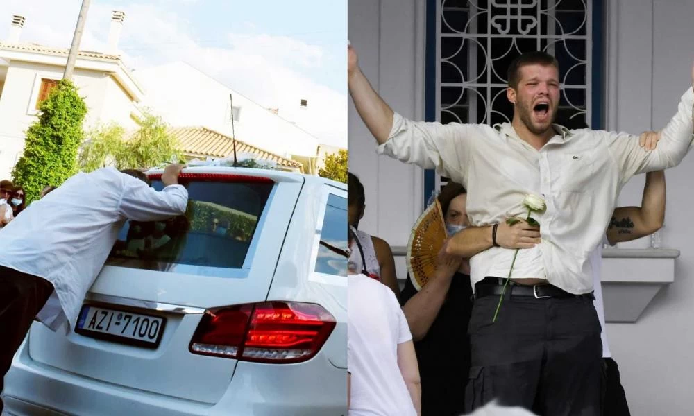 Φολέγανδρος: Δάκρυα και οργή στο τελευταίο αντίο της Γαρυφαλλιάς